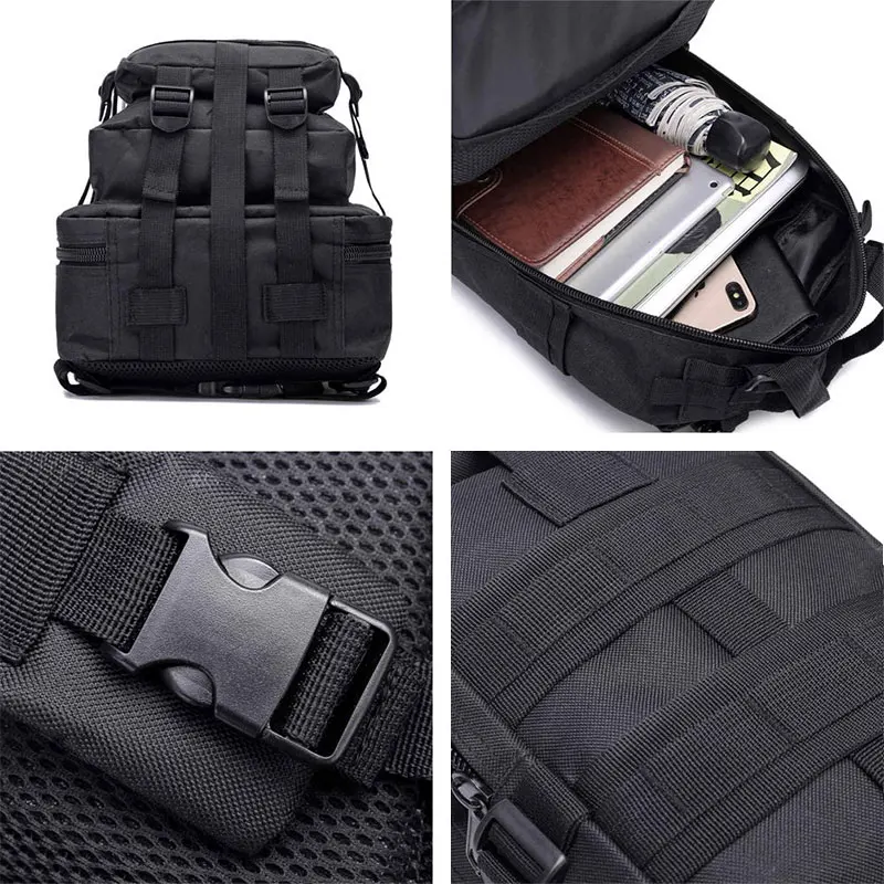 Военный тактический рюкзак для мужчин и женщин водонепроницаемая сумка отдыха