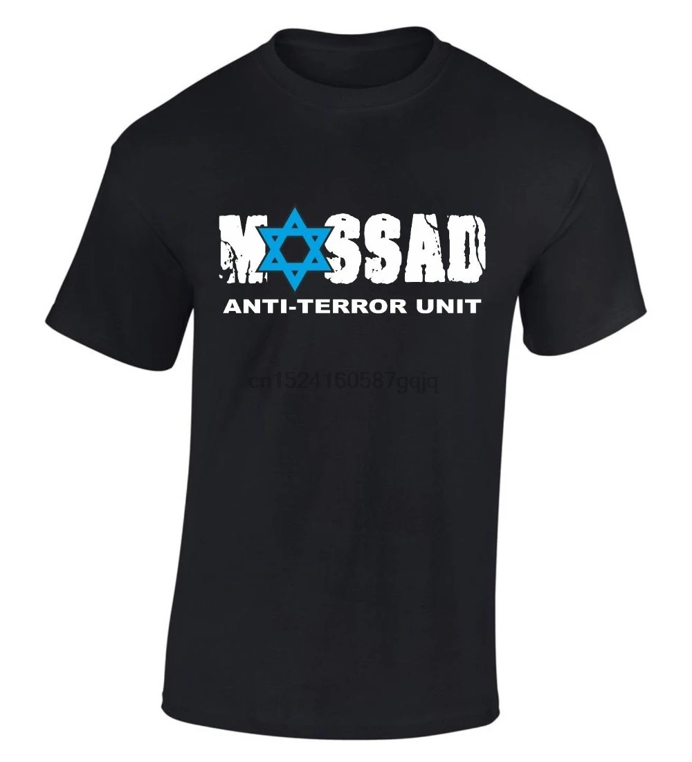 Новые модные футболки Израиль футболка Моссад антитеррористические блок