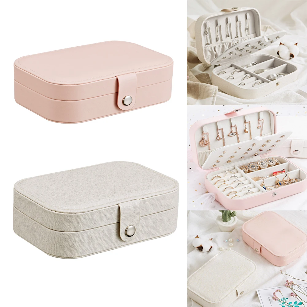 Шкатулка для ювелирных изделий дорожный органайзер косметики губной помады
