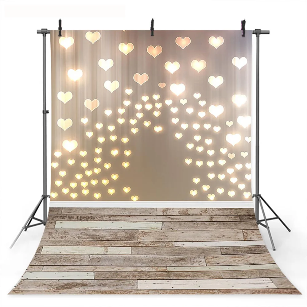 Фон для фотосъемки на День святого Валентина новорожденных день рождения