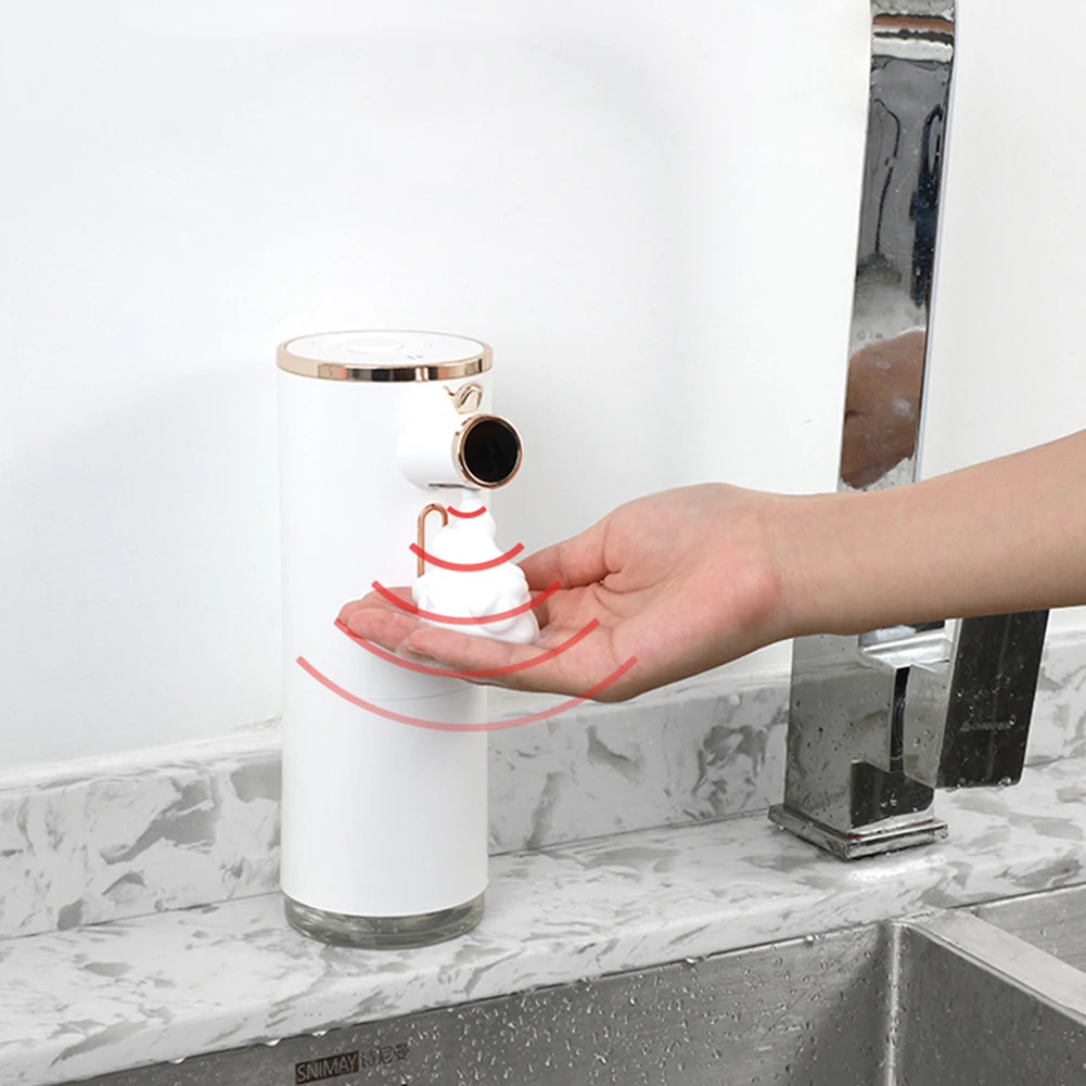 

Инфракрасный индукционный умный дозатор мыла для кухни ванной комнаты, Диспенсер жидкого мыла, распылитель моющего средства