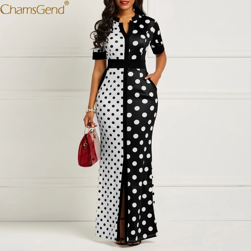 Облегающее платье вечерние длинные платья женские облегающие в горошек