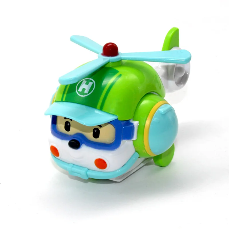 4 шт./компл. Robocar Poli Корея детские игрушки Робот поли Анба Рой Хэйли аниме