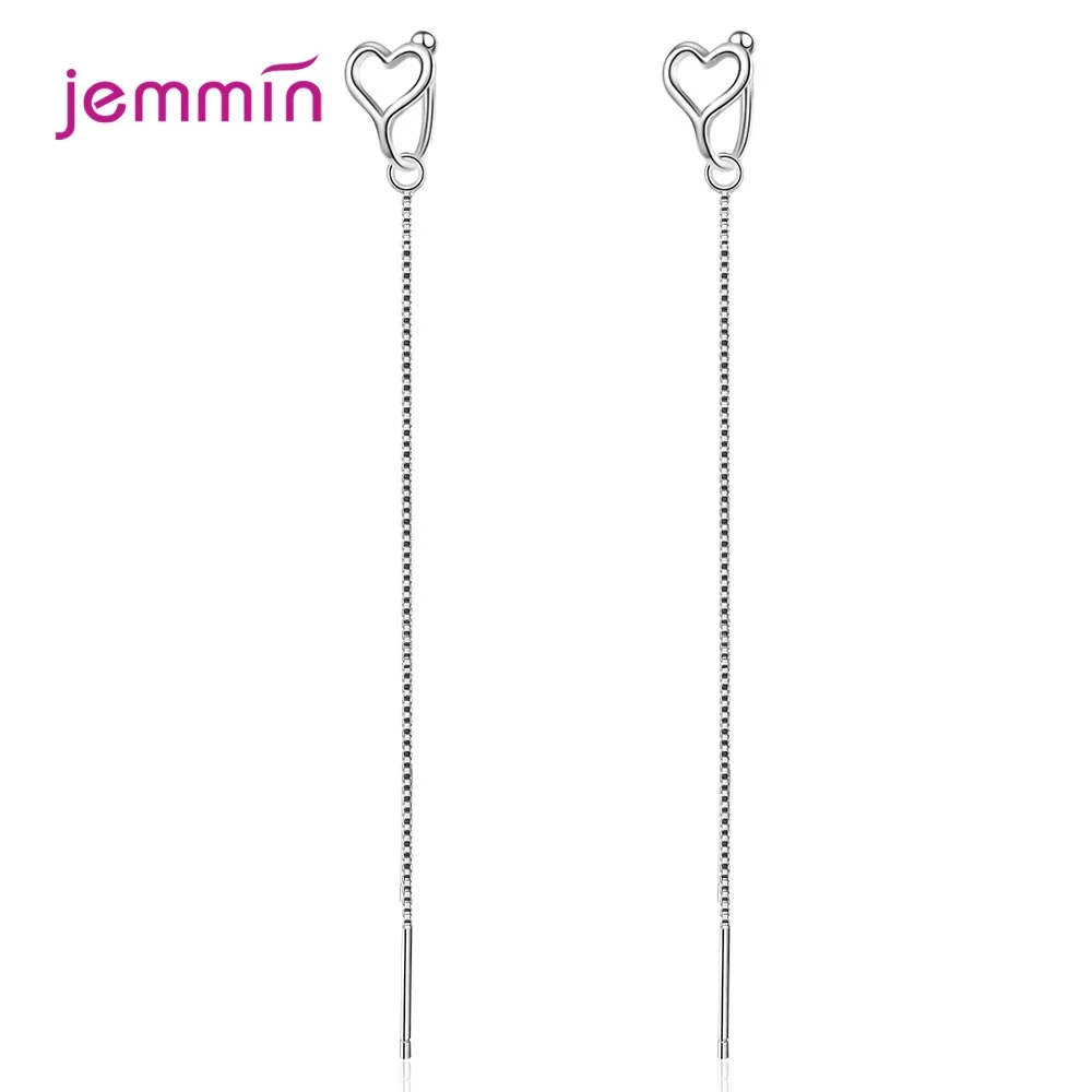 

Женские длинные серьги-кисточки из серебра 2021 пробы