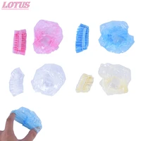 100pcs protect cap hairdressing earmuffs disposable salon clear ear cover ear protection hair dye hair color styling tool hot