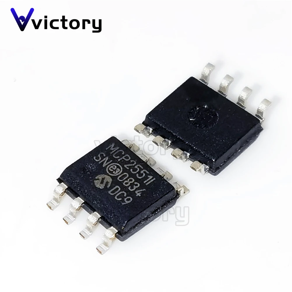 2 шт. MCP2551I MCP2551 MCP2551T MCP2551-I/SN MCP2551-E/SN SOP8 MCP2551-I/P DIP8 высокоскоростной Can-трансивер -