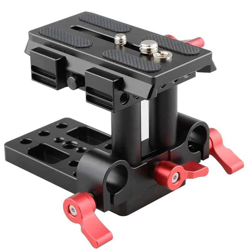 

Быстросъемная Базовая пластина QR для штатива Manfrotto 501/504/577/701 стандартный аксессуар (красный)