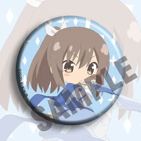 

6pcs/1lot Anime Honjo Kaede Figure 5333 Badges Round Brooch Pin Gifts Kids Toy