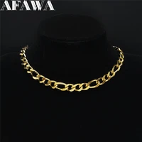 stainless%c2%a0steel necklaces pendants women gold color choker necklace jewelry joyas de acero inoxidable para mujer nxs02