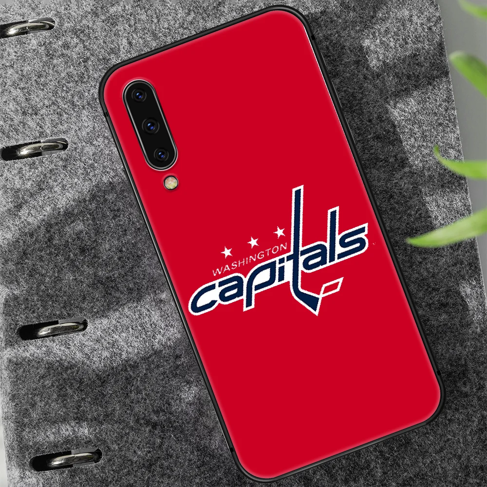 

Ice hockey Capitals Phone Case Cover For Samsung Galaxy A10 A11 A20 E A21 A30 A40 A41 A50 A51 A70 A71 A81 S 4G 5G black Prime 3D