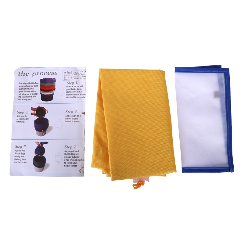 Хит продаж Pro комплект экстрактора травяной лед пузырь хэш 5 галлон сумка с
