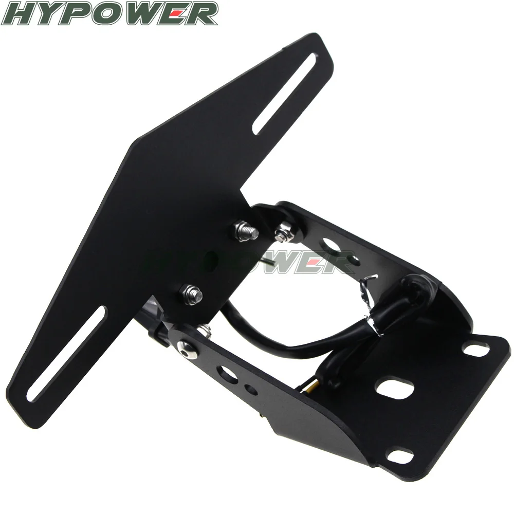 Motorcycle License Plate Frame Mount Bracket Light for KTM Duke 125 200 250 390 2013 2014 2015 2016 2017 2018 2019 | Автомобили и