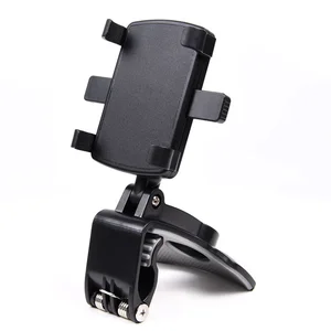 car phone mount 360 degree rotation dashboard cell phone holder for car clip mount stand suitable for 4 to 7 inch smartphones free global shipping