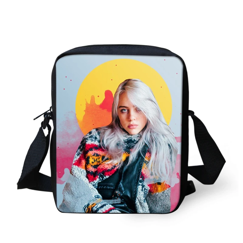 As picture THIKIN Spider-Girl Billie Eilish, школьные сумки с принтом, детские сумки, популярные повседневные сумки для девочек, детские сумки на плечо, на заказ - Цвет: As picture