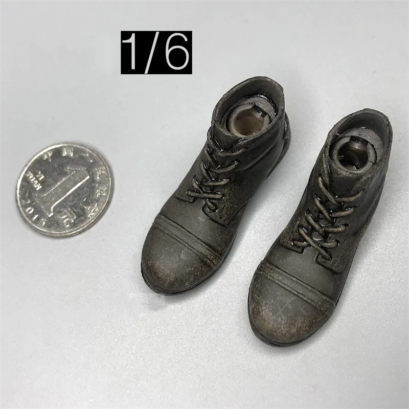 

In Stock For Sale 1/6th Model The Walking Dead Mor Dick Shoes With Connector Can Be Suit Mostly 12 inch Doll Action Figures