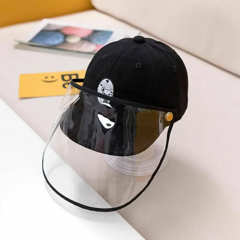 Съемный Детский защитный прозрачный щиток для лица съемная защита от пыли