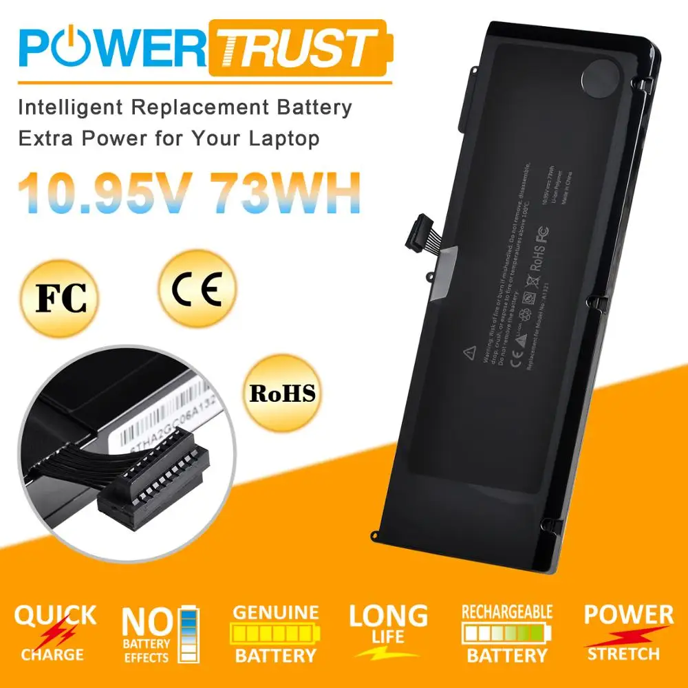 Аккумулятор PowerTrust A1321 для ноутбука Apple Macbook Pro 15 &quotA1286 2009 2010 год версия MB985CH/A MC118J/A