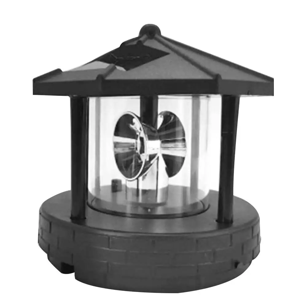 

Fence Light LED Rotatable Solar Light Street Lamp Rotating Outdoor Waterproof LED Solar Light Solar Powered Lighthouse