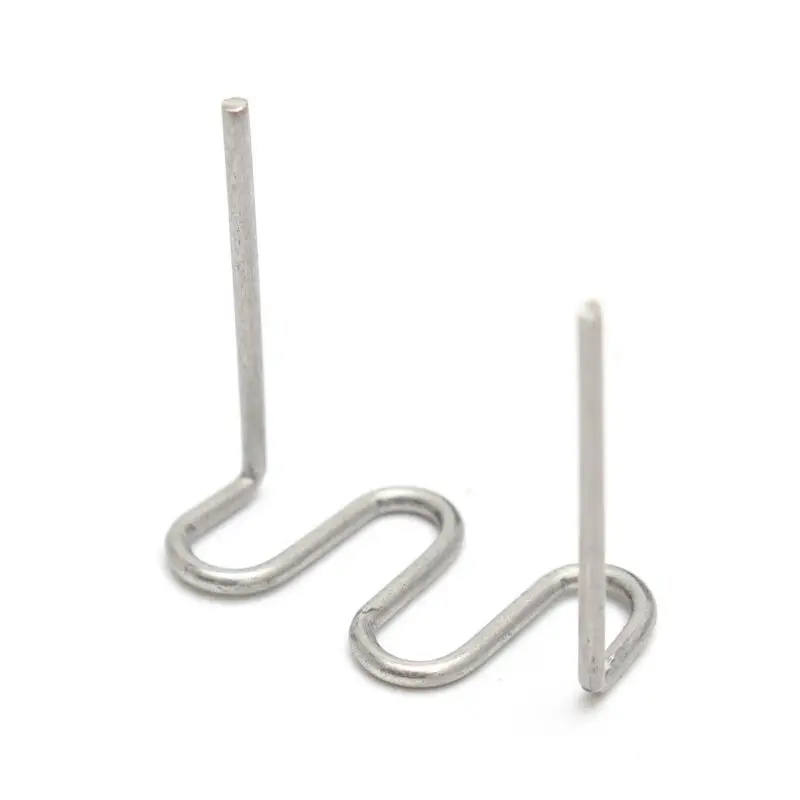 

0.8mm Wave Staples Clamp Accessories 400Pcs Stainless Steel Replacement