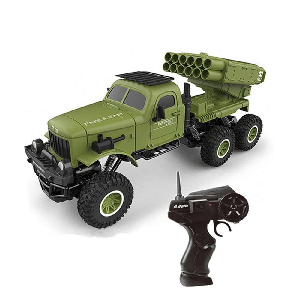 Rc автомобиль 1:16 военно-инженерного автомобиля 6wd дистанционного управления горный велосипед песок внедорожные препятствие дистанционного управления автомобилем военные mod