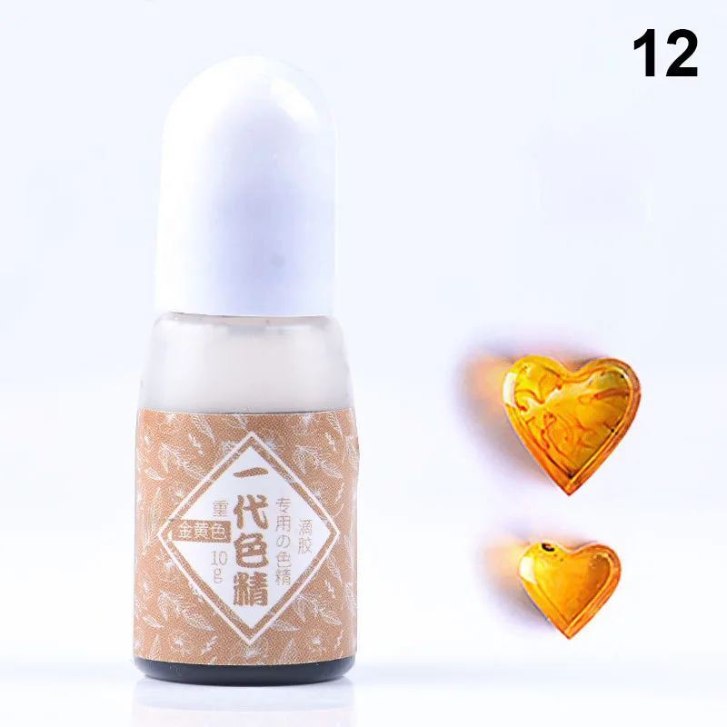 Newly 1 Pcs UV Resin Pigment Color Liquid Coloring Dye DIY Jewelry Making Crafts Concentrated pigmented resin DOD886 | Украшения и