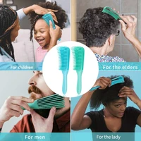 women massage untangle comb salon detangling brush scalp health detangling brush for curly hair brush detangler hairbrush