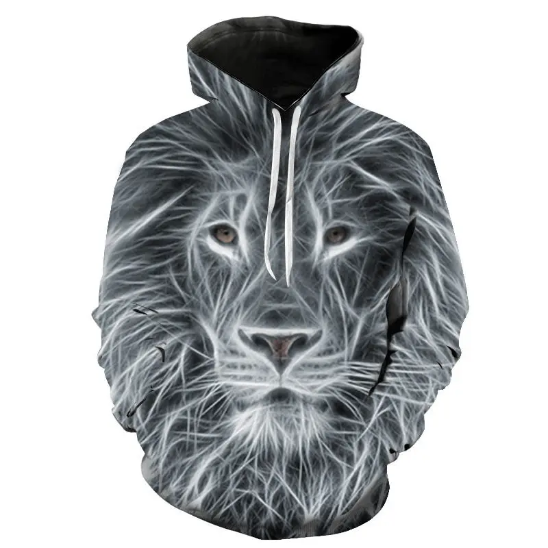 

2020 Cool Animal Lion Hoodies Men Women Children 3D Printed Sweatshirts Casual Harajuku Boy Girl Pullover Hoody Clothing