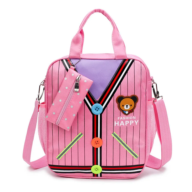 Детские сумки через плечо Мультяшные школьные ранцы для мальчиков и девочек