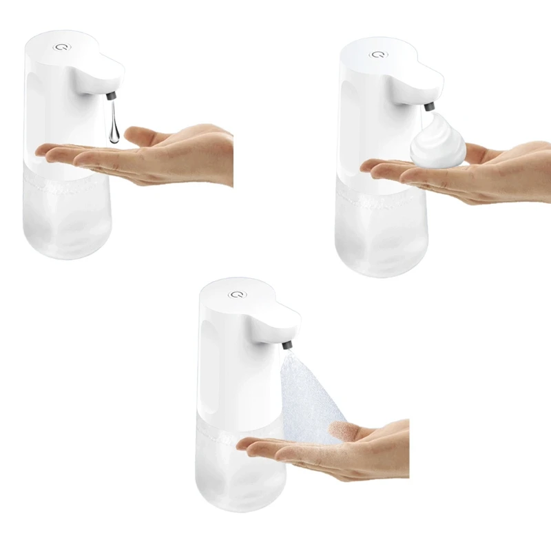 

350ml Capacity Automatic Soap Dispenser Infrared Technology Hand Soap Dispenser Rechargeable Soap Dispenser Convenient