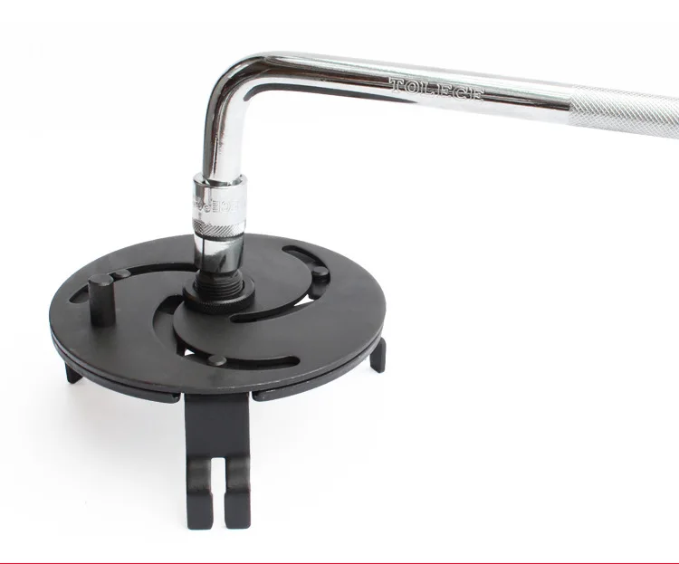 

Fuel Tank Cap Tool Multifunctional Universal Disassembly and Assembly Adjustable Three-jaw Right-angle Wrench for Fuel Pump Cap