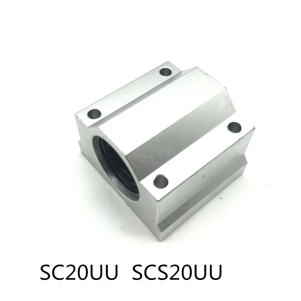 1X SC20UU SCS20UU Линейный шарикоподшипник 3D принтер XYZ стол подшипник скольжения CNC