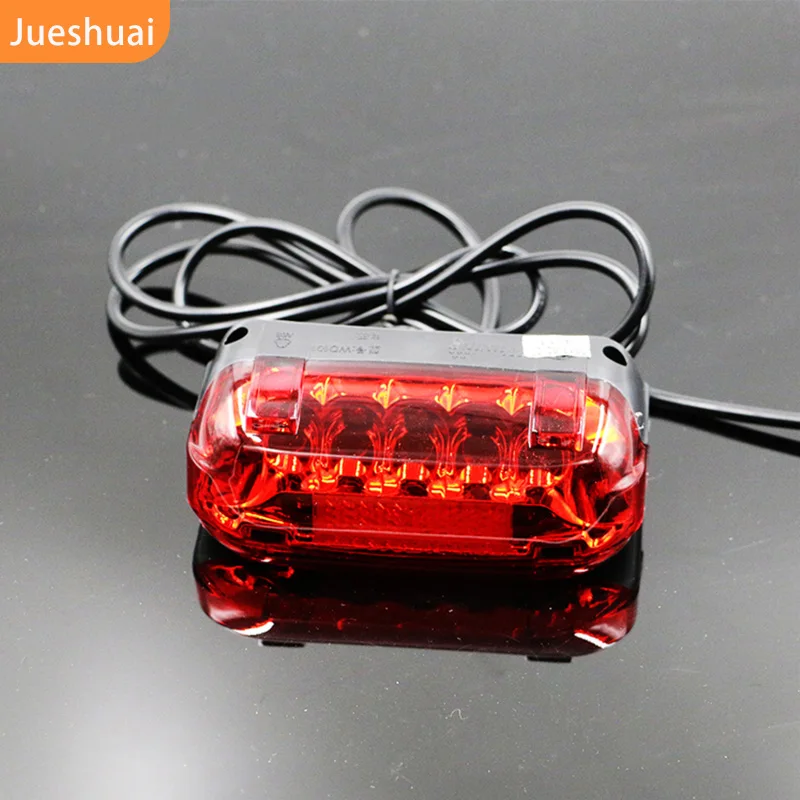 

E-Bike LED Rear Light Electric Bike Rear Rack Light 36V Electric Bicycle Taillight 100CM Wire luz bicicleta MTB Lamp Accessories