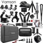 Набор аксессуаров для карманной камеры Vamson для DJI OSMO, адаптер, держатель, зажим, селфи-палка, штатив, комплект для расширения Gimbal OPS01A