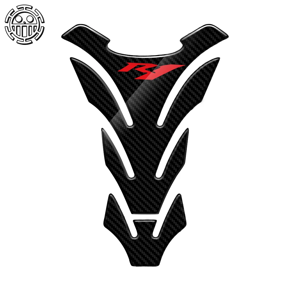 

R1 наклейка на бак мотоцикла, протектор, наклейки, чехол для Yamaha YZF-R1 r1 Tankpad 3D, карбоновый вид