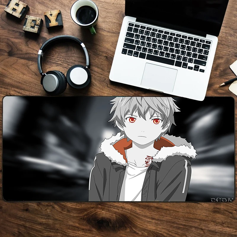 

Noragami 90x40cm Mouse Pad Gamer Gaming Table Mouse mat Painted Mouse Pad Table Mat Solid Color Locking Edge Keyboard Mouse Pad
