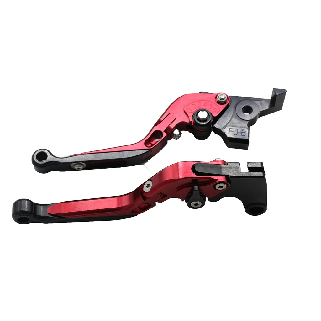 

CNC Modified Handle of Dirt Bike Go Karting Horn Brake Clutch Hand Lever Telescopic Folding Handle GS X R600