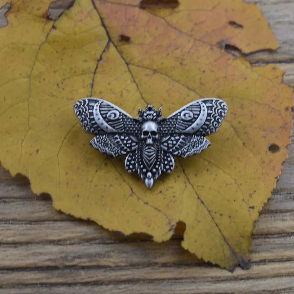Брошь в виде головы смерти с черепом|Броши| |