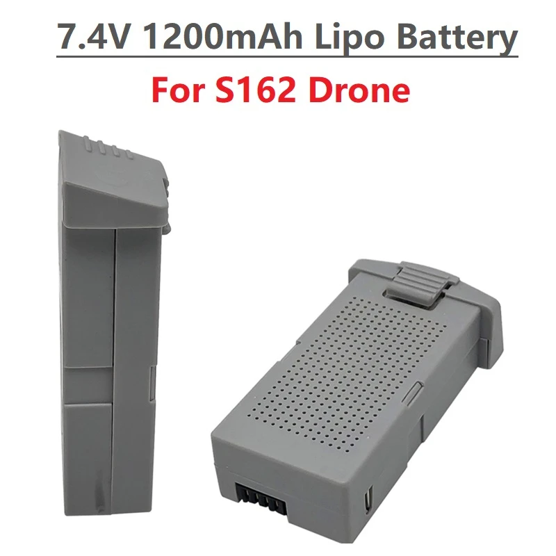 

Original 7.4V 1200mAh Lipo Battery S162 / S162PRO GPS RC Drone battery Quadcopter spare parts for S162 / S162 PRO drone battery