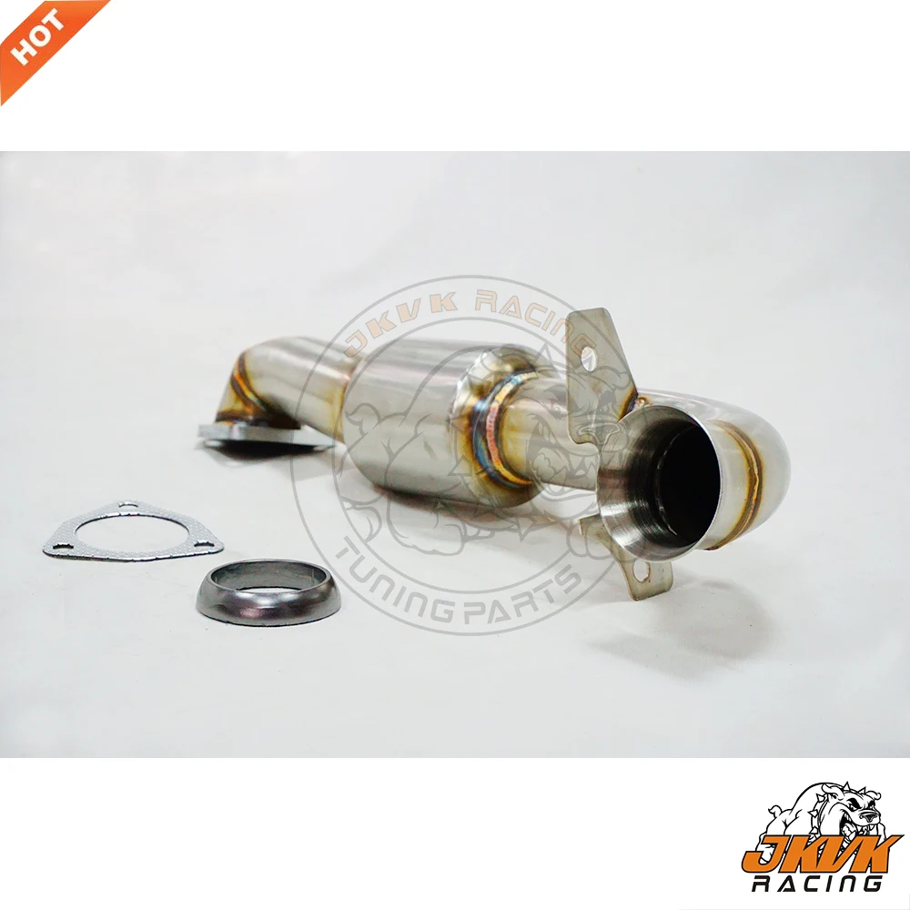 JKVK RACING 2 5 ''фотосессия из нержавеющей стали с 200cell cat для MINI COOPER S R56 R57 R58 R59 R60 |