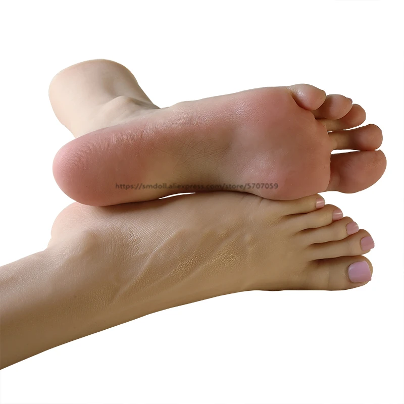 Силиконовая модель для демонстрации ног Фетиш фотография реквизит