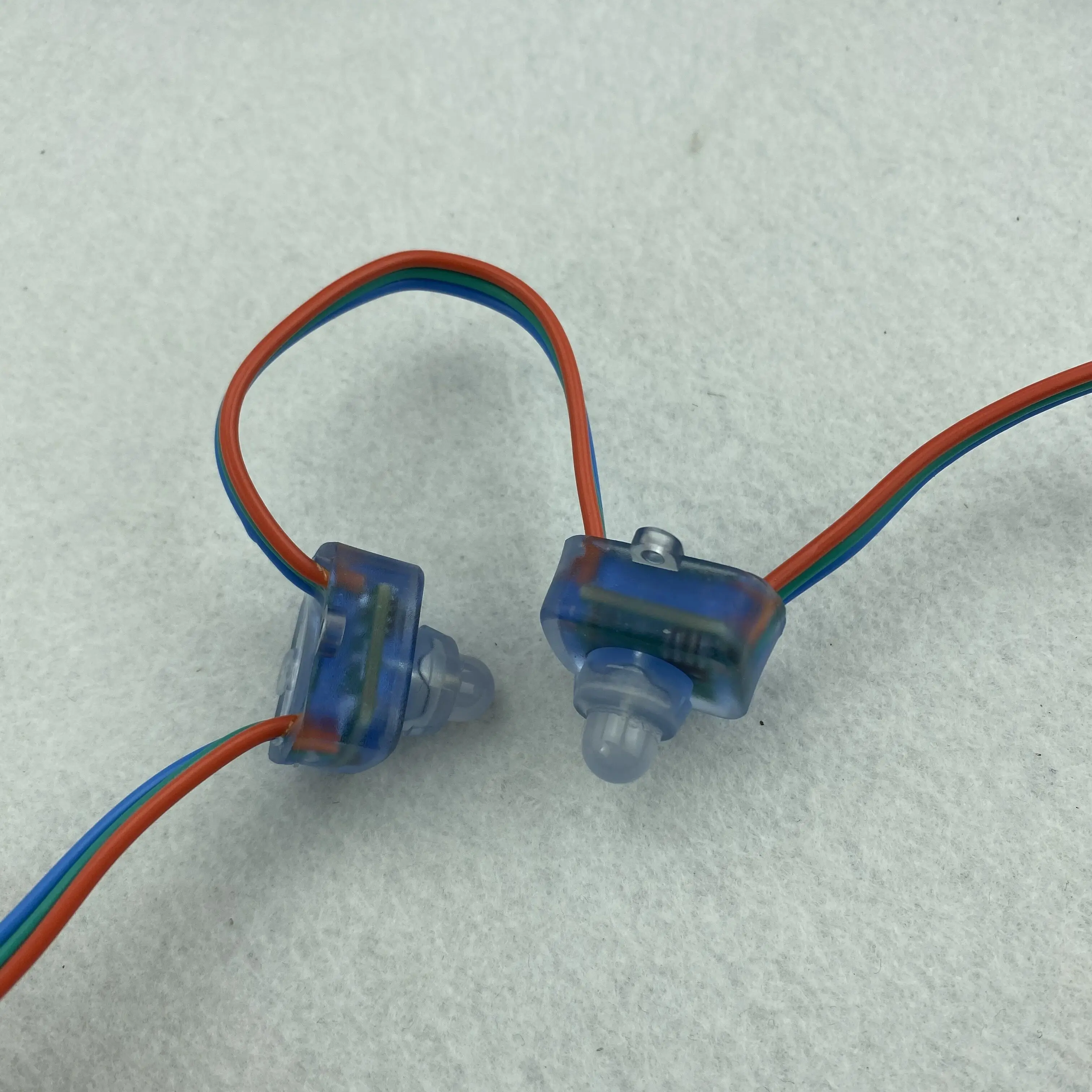 100 шт./компл. квадратный пиксельный узел светодиода WS2811 RGB с регулируемым типом 12 В