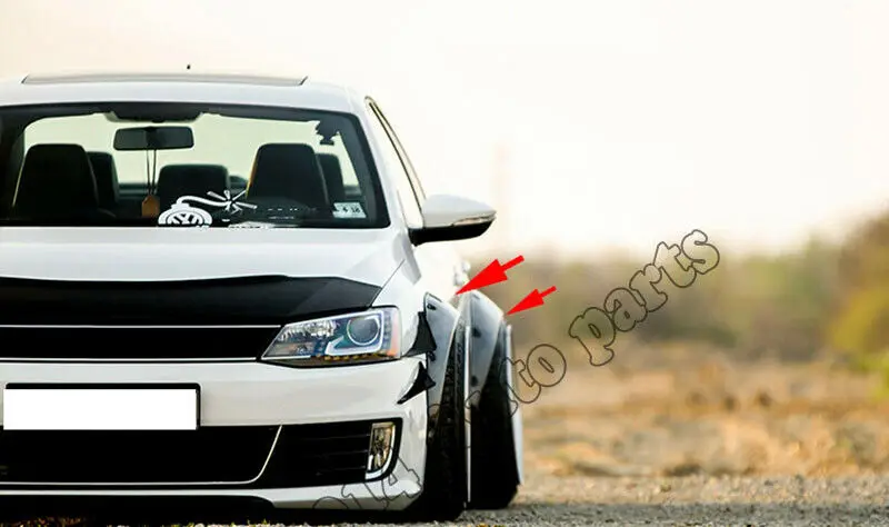 Универсальные колпачки для автомобильных крыльев из углеродного волокна 3 5