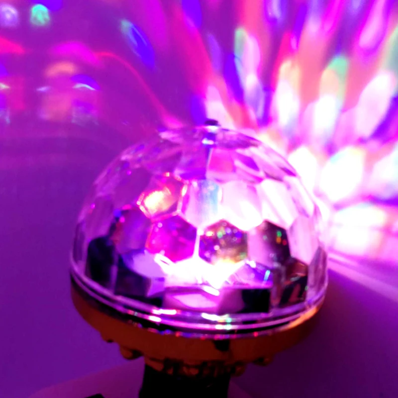 Светодиодный лазерный проектор RGB с эффектом дискотеки вращающийся светильник