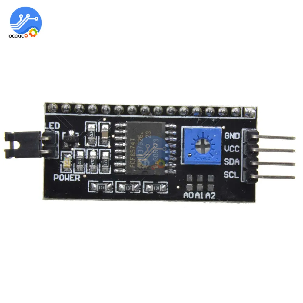 Новый IIC/I2C/TWI/последовательный интерфейс SPI плата модуль порт 5В ЖК адаптер