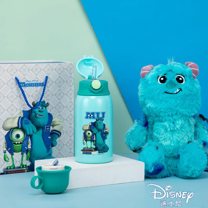 Disney Boys Stainless Steel Thermos Cute Cartoon Pattern Water Bottle 500ML Thermal Cup Coffee Travel Mug Christmas Gifts | Дом и сад