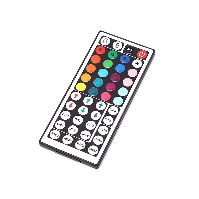 

LED Controller 44 Keys IR Remote RGBW Controller DC12V Dimmer Control Box