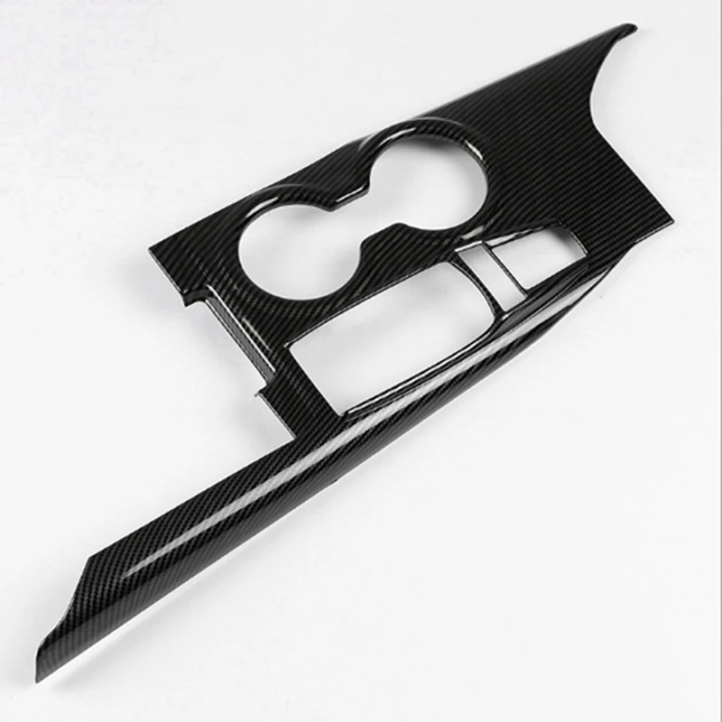 

Car Carbon Fiber Style Interior Center Console Cup Holder Gear Shift Box Panel Cover for Toyota 8Th Camry 2018-2020