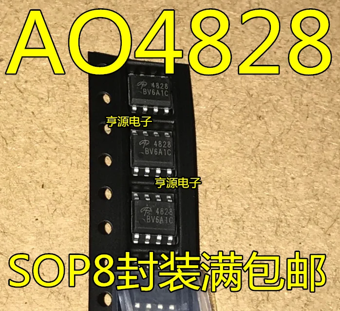 

10 шт. 4828 AO4828 MOS SOP-8
