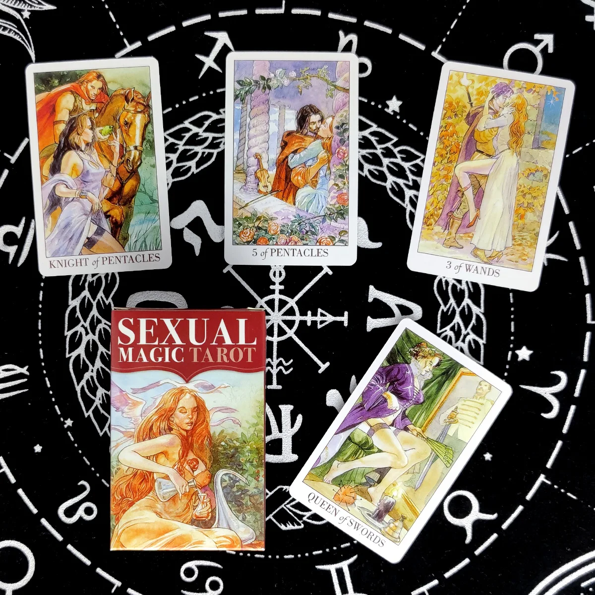 

Мини-карты Таро, сексуальное волшебство, пророчество, гадание, английская версия развлечение настольная игра, 78 листов в коробке