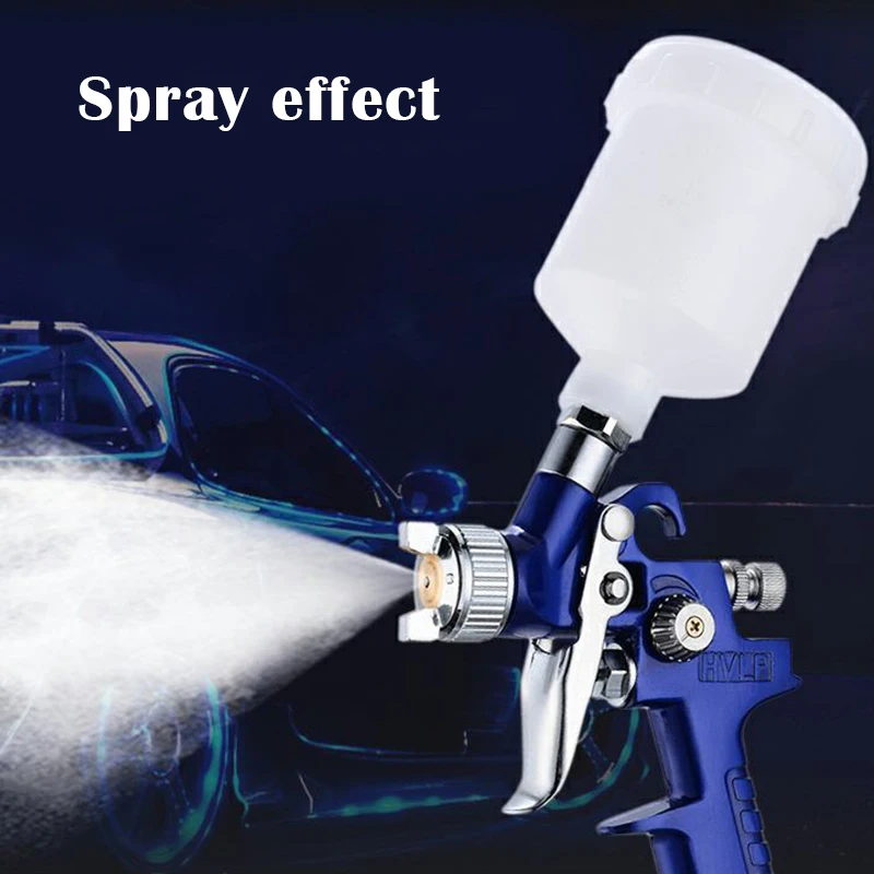 

Gravity Feed Touching Up Air Sprayer with 0.8/1.0mm Nozzle Hand Tool For Painting Car Aerograph EJ